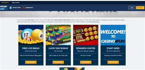 Rush Games Casino4Fun Review & Bonus Code .
